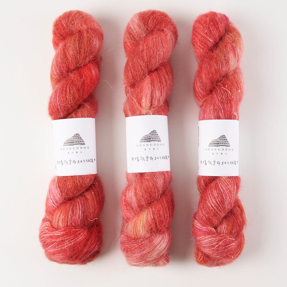 Alpaca Shimmer Lace - Bunga Raya