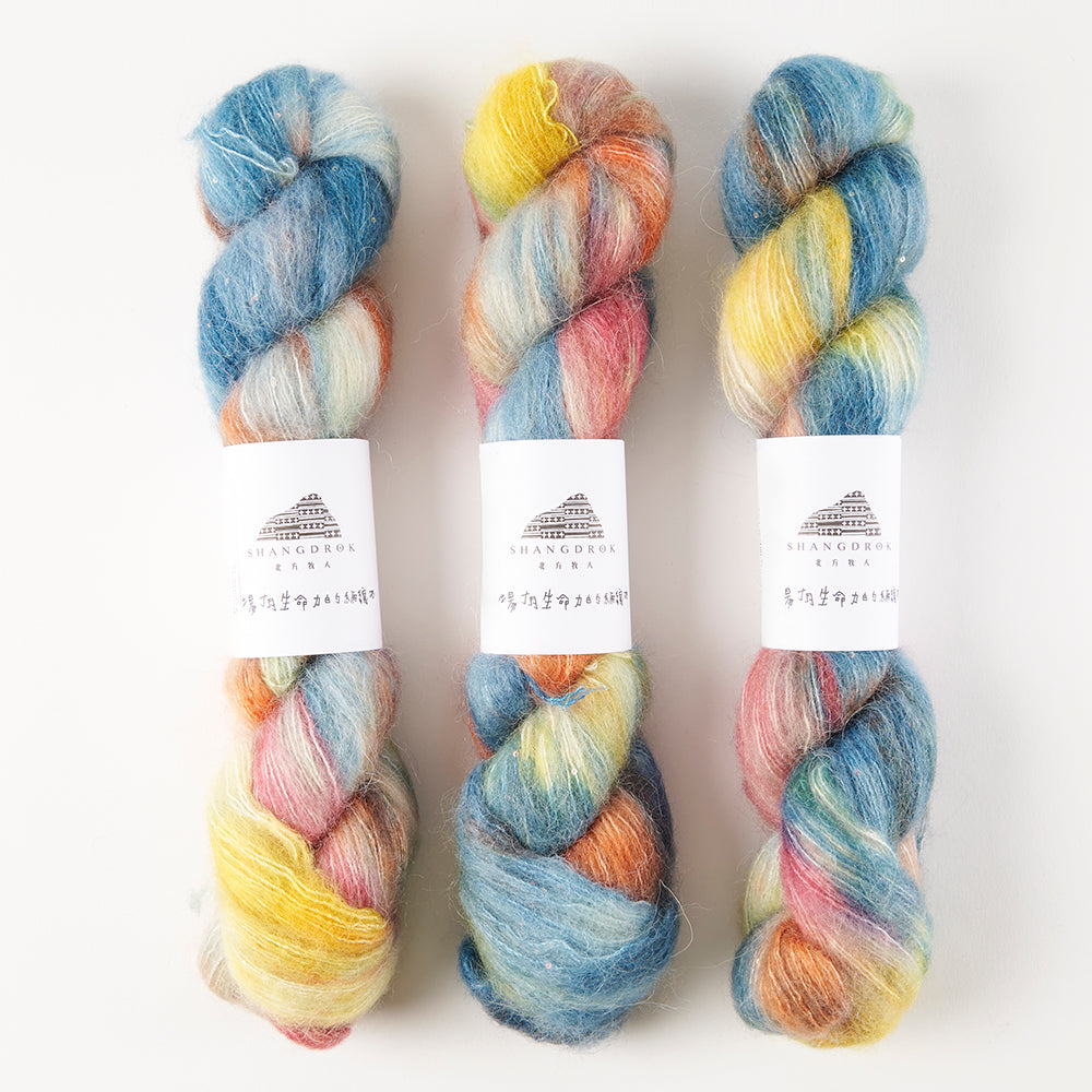 Alpaca Shimmer Lace - Contemplate Into The Heart Of The Ocean