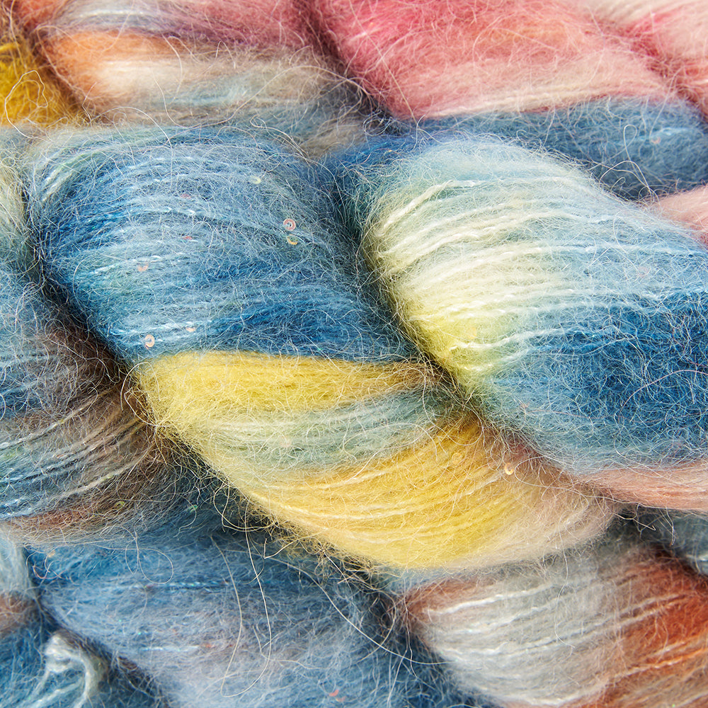Alpaca Shimmer Lace - Contemplate Into The Heart Of The Ocean