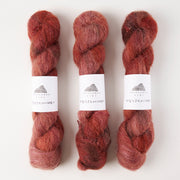 Alpaca Shimmer Lace - Old School Crimson Dress