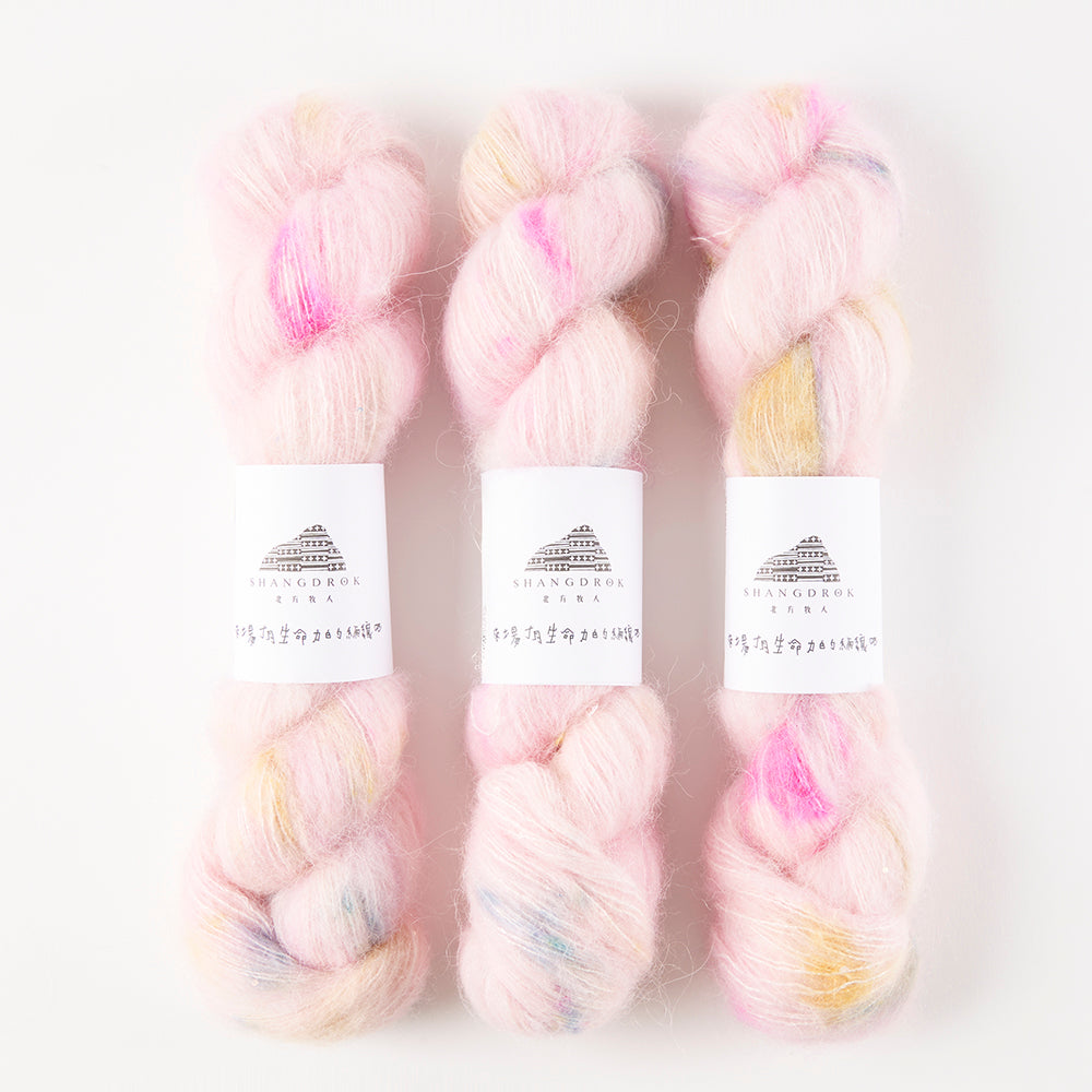 Alpaca Shimmer Lace - Orchid Tree