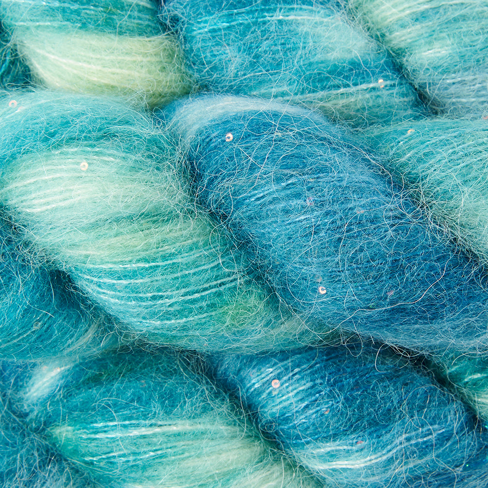 Alpaca Shimmer Lace - Radiant Peacock