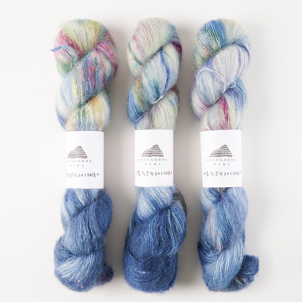 Alpaca Shimmer Lace - Waking Life