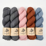Mominoki Yarn ARCHANE FLAMINGO Merino wool Polyamide Fingering Quick Kits