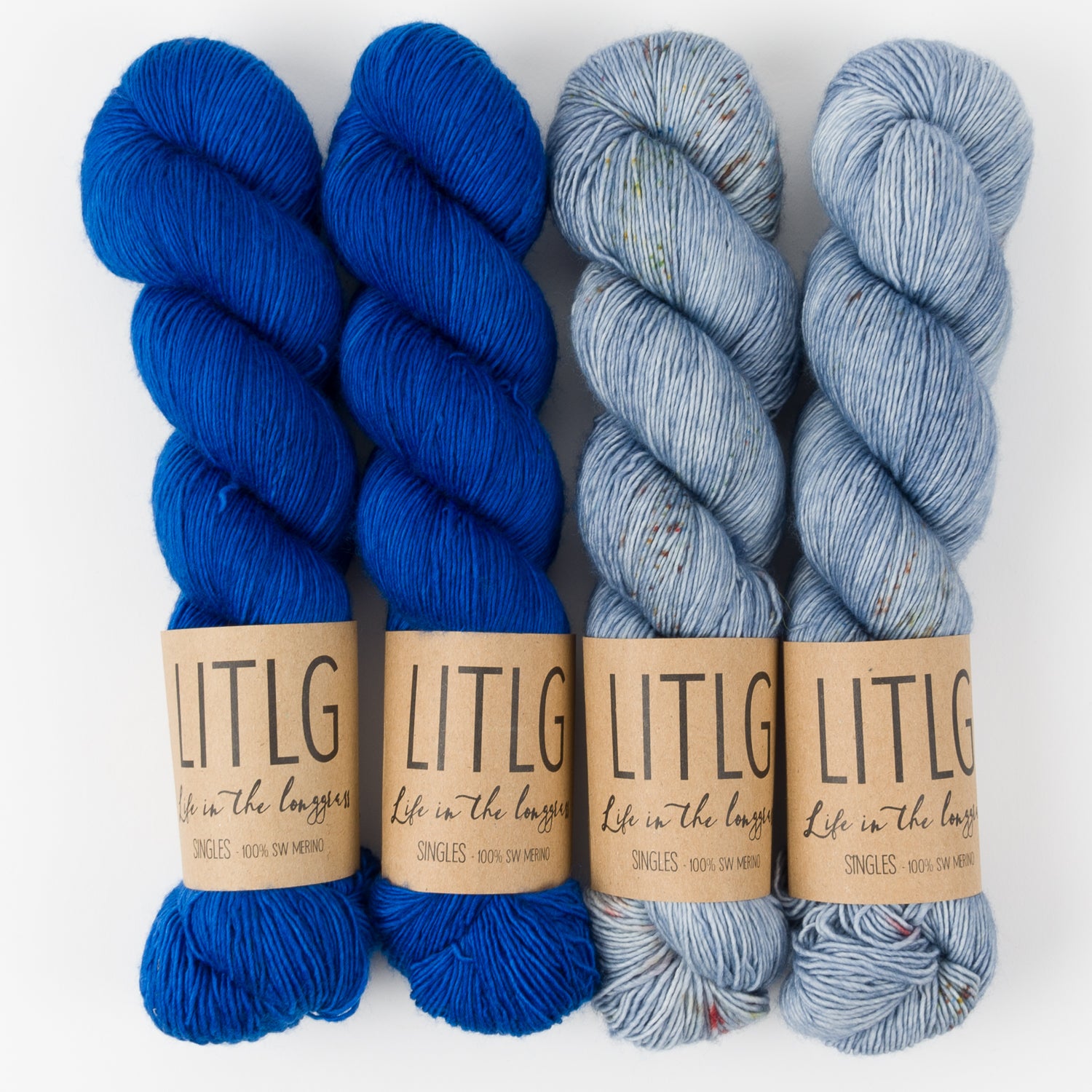 Life in The Long Grass ASTRAL WATER Merino wool Fingering Quick Kits