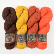 West Wool AUTUMNAL GLOW Merino wool Fingering Quick Kits