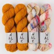 WALK Collection AUTUMN BEACH Merino wool Fingering Quick Kits