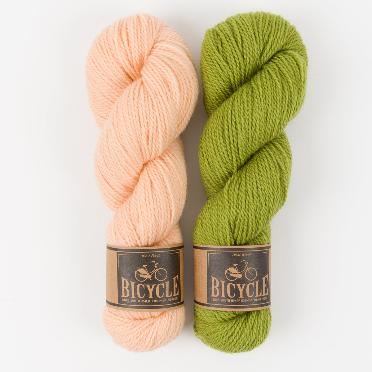 West Wool AVOCADO SHERBERT Merino wool Fingering Quick Kits