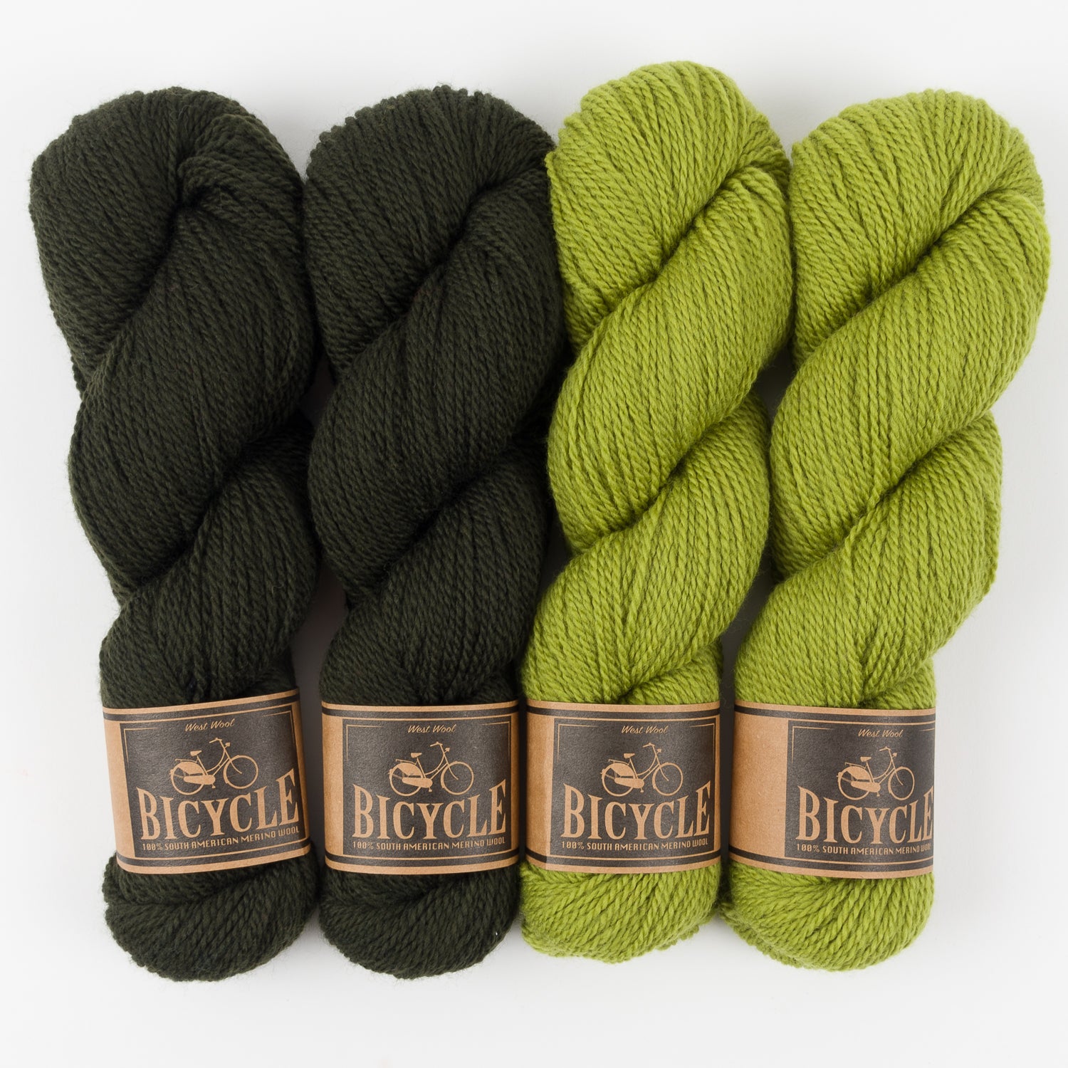 West Wool MATURE LEAVES Merino wool Fingering Quick Kits