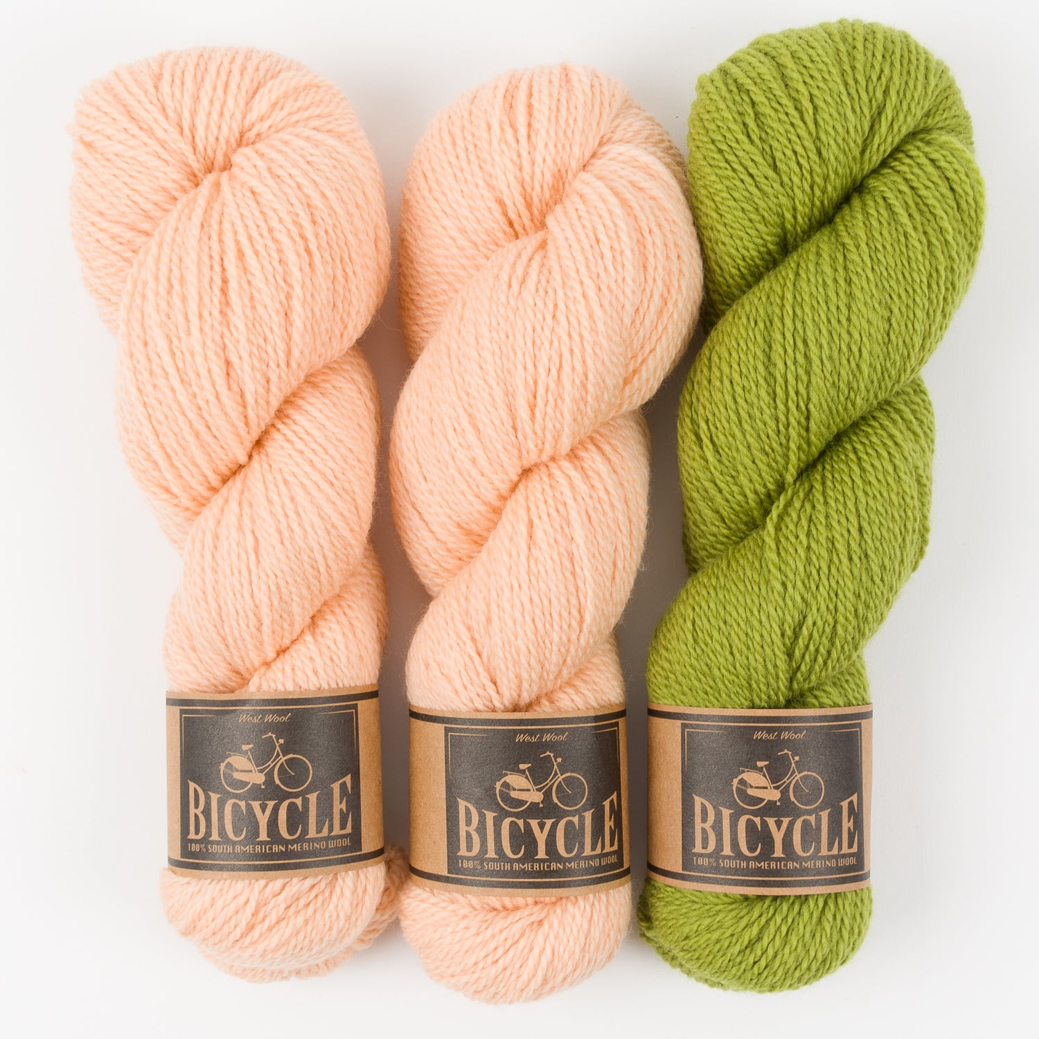 West Wool AVOCADO SWEETS Merino wool Fingering Quick Kits