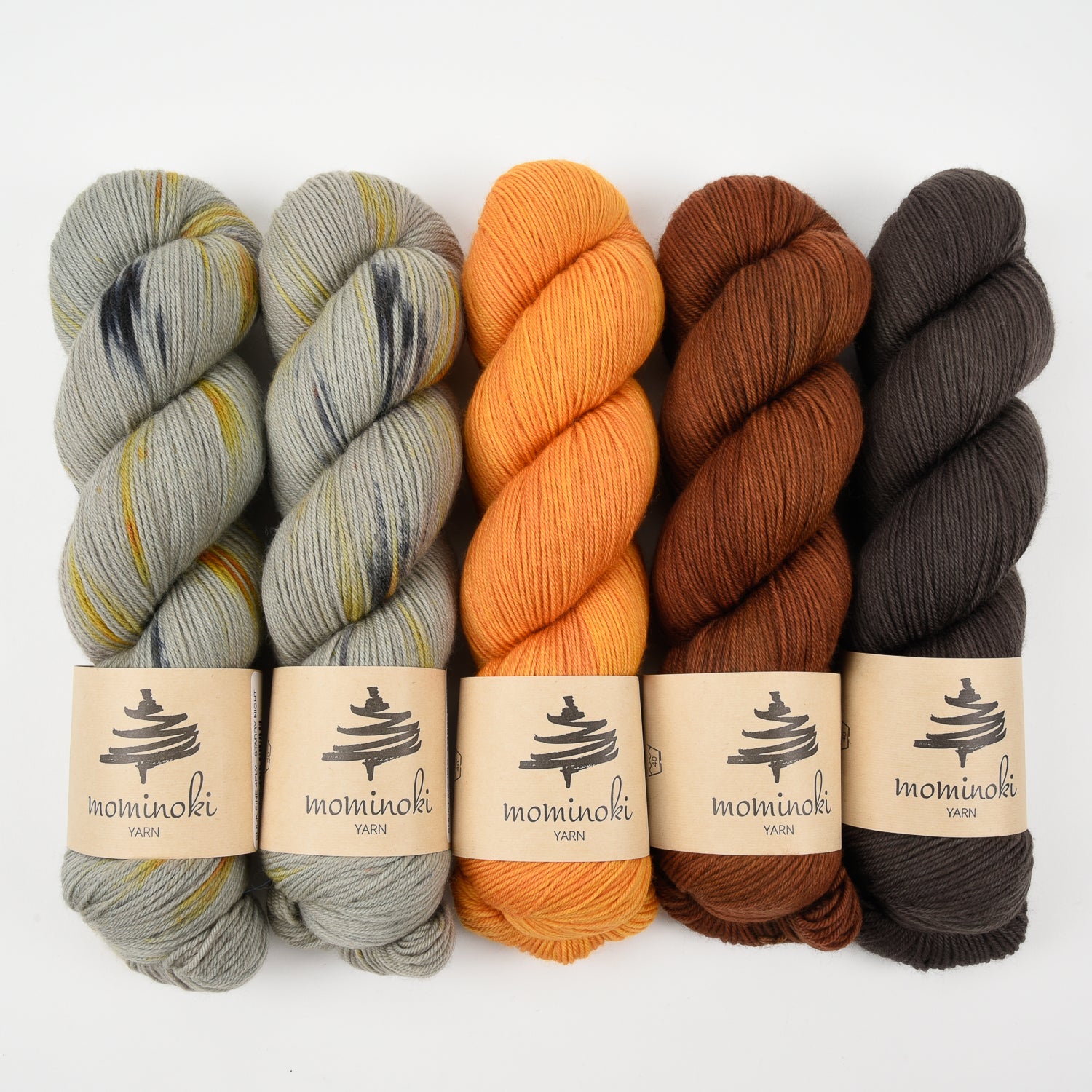 Mominoki Yarn A WARM NIGHT Merino wool Polyamide Fingering Quick Kits