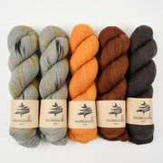 Mominoki Yarn A WARM NIGHT Merino wool Polyamide Fingering Quick Kits