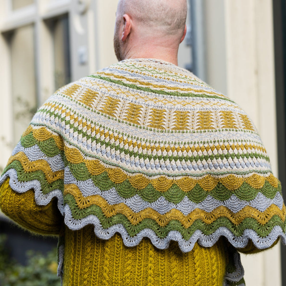 ACHIEVEMENT BADGE SHAWL PATTERN