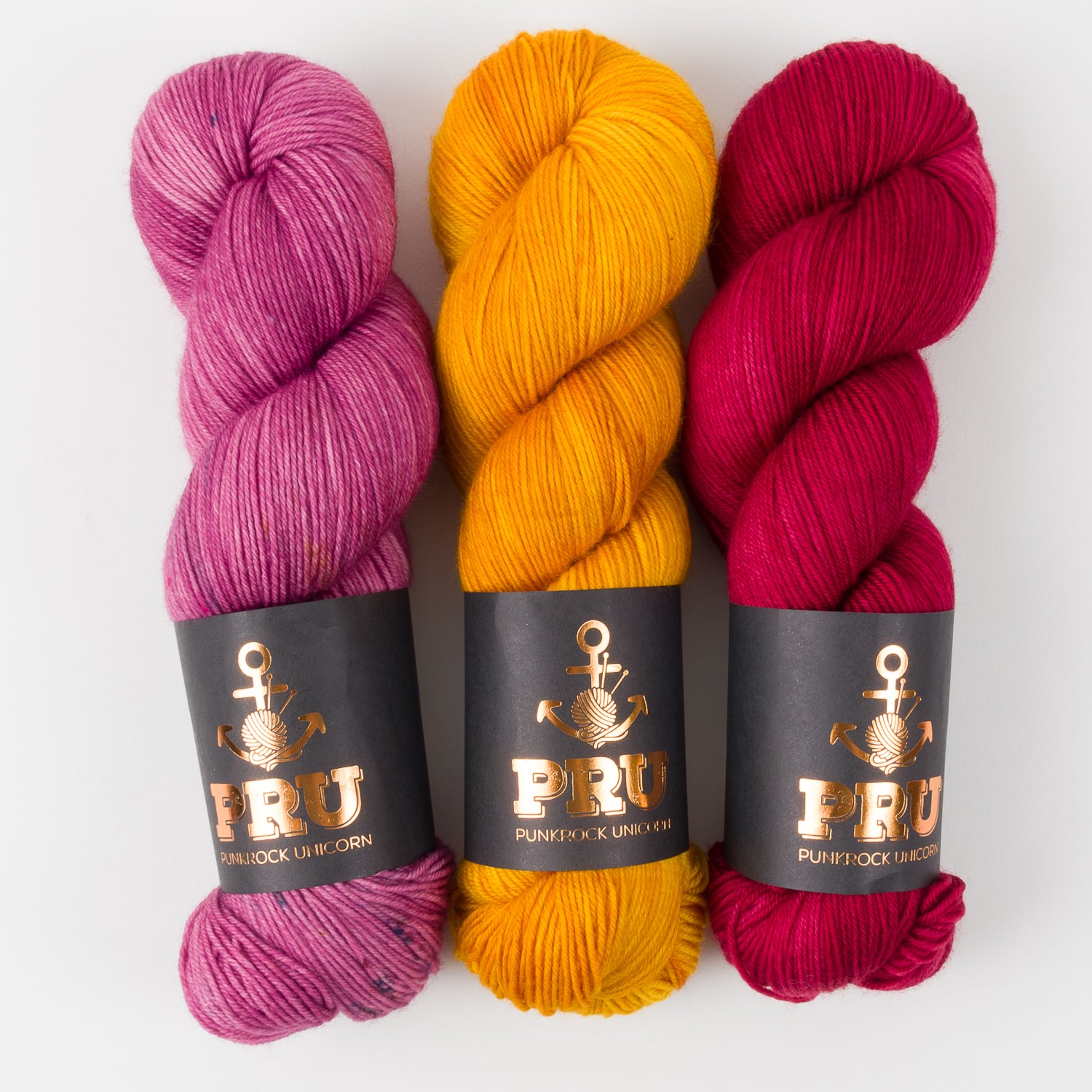 Punk Rock Unicorn ALL SWEET THINGS Merino wool Nylon Fingering Quick Kits