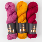 Punk Rock Unicorn ALL SWEET THINGS Merino wool Nylon Fingering Quick Kits