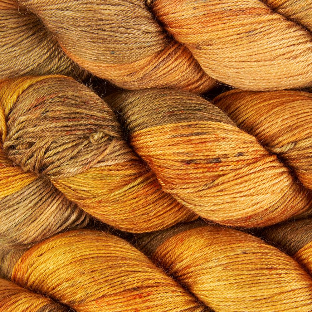 Alpaca Silk Fingering - Citrus Grove