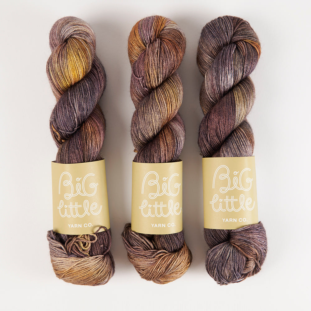 Alpaca Silk Fingering - Notes of a Pessimist D