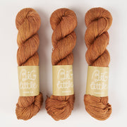 Alpaca Silk Fingering - Rust