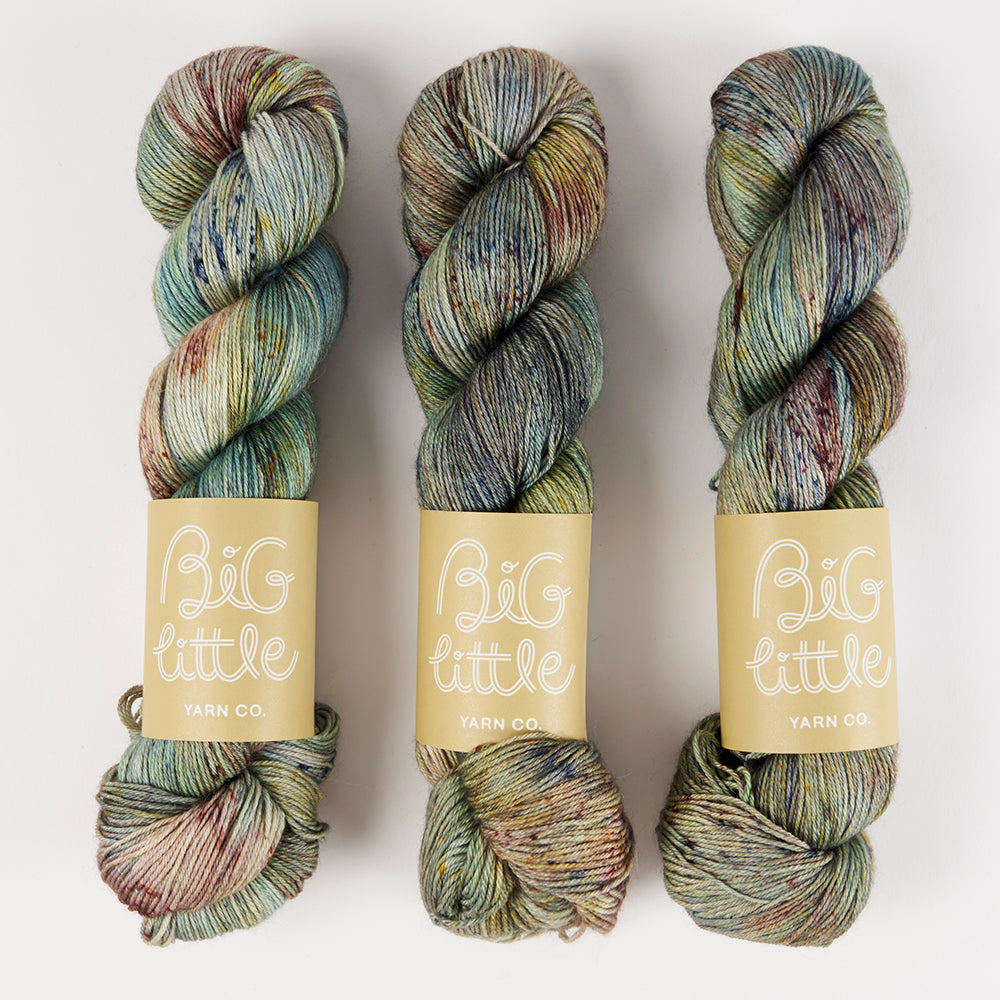 Alpaca Silk Fingering - Spring Rain