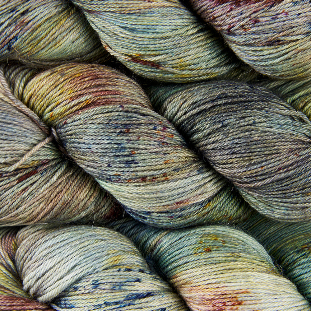 Alpaca Silk Fingering - Spring Rain