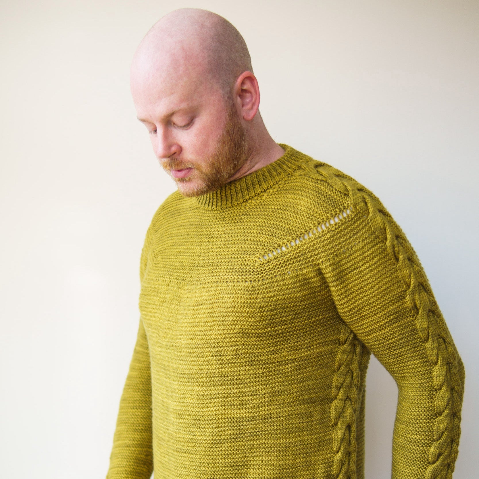 Westknits Patterns ANTLER SLEEVE SWEATER PATTERN Westknits Pattern