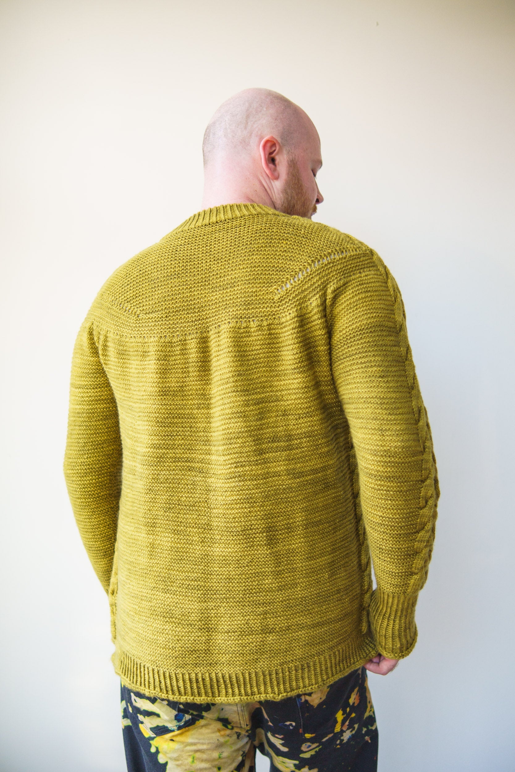 ANTLER SLEEVE SWEATER PATTERN