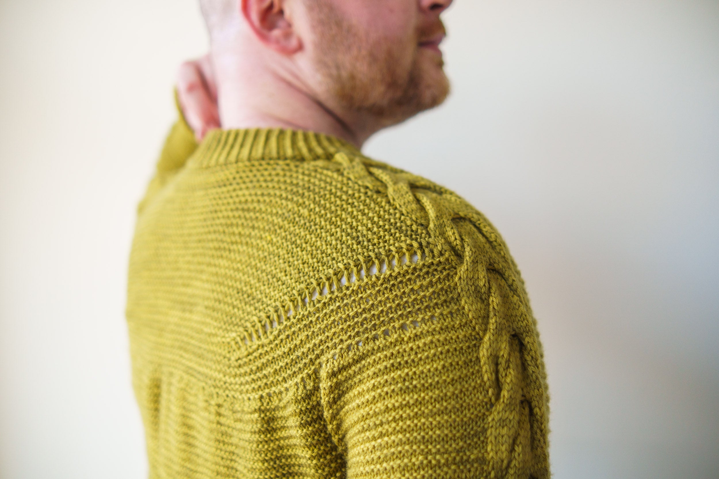 ANTLER SLEEVE SWEATER PATTERN