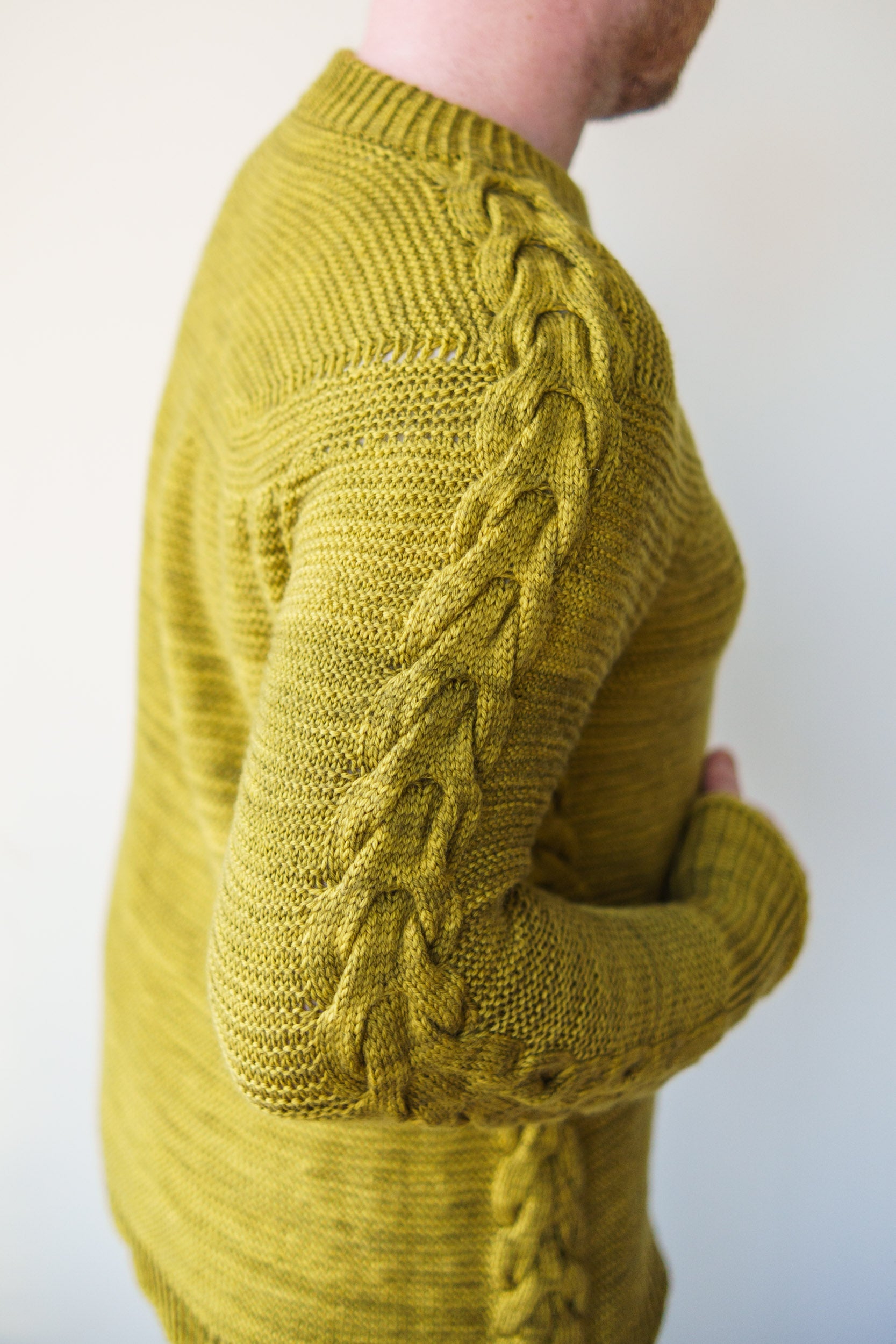 ANTLER SLEEVE SWEATER PATTERN