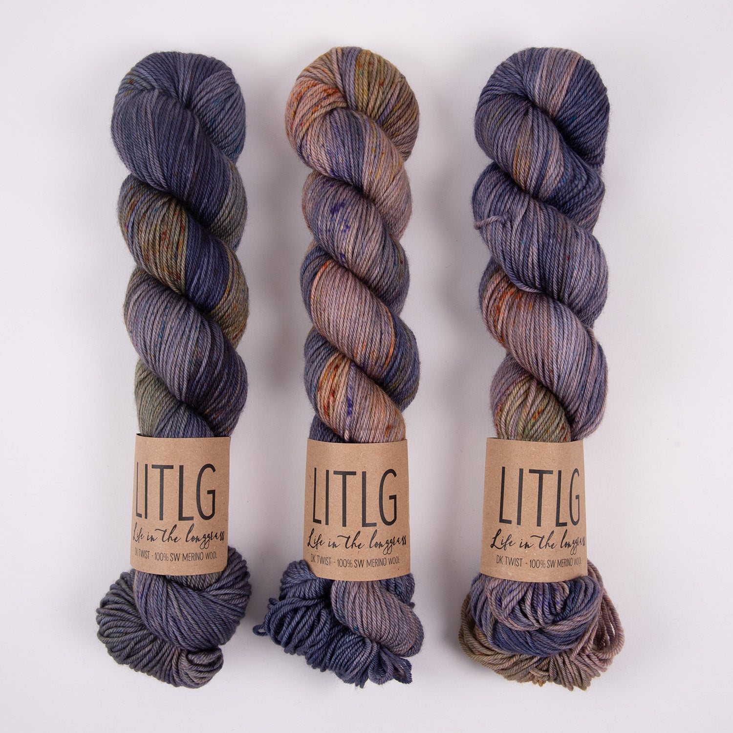 Life in The Long Grass LITLG DK TWIST - ASTRAL Merino wool DK multicolour Yarn