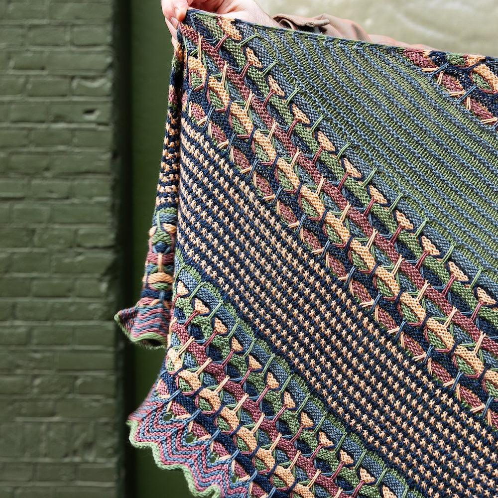 Aurora Cabin Shawl