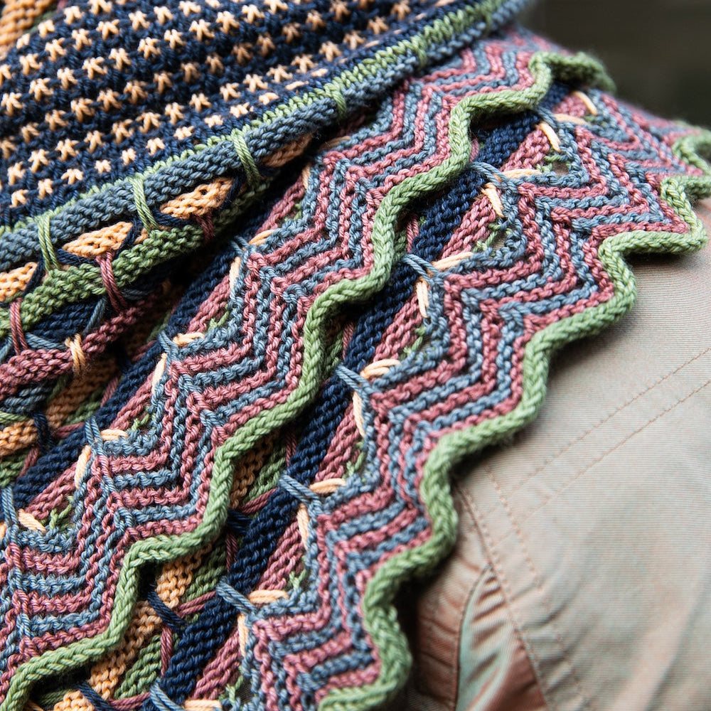 Aurora Cabin Shawl