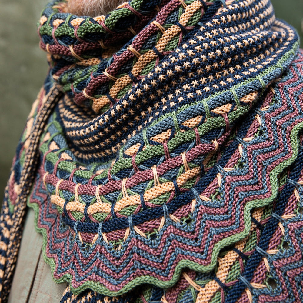 Aurora Cabin Shawl