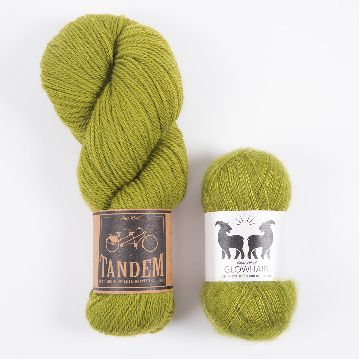 AVOCADO MOHAIR MATCH FOUR DK