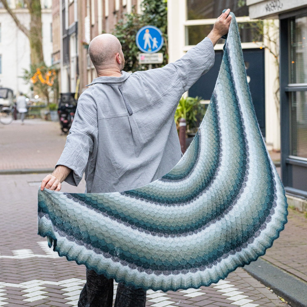 Awesomer Gossamer Shawl