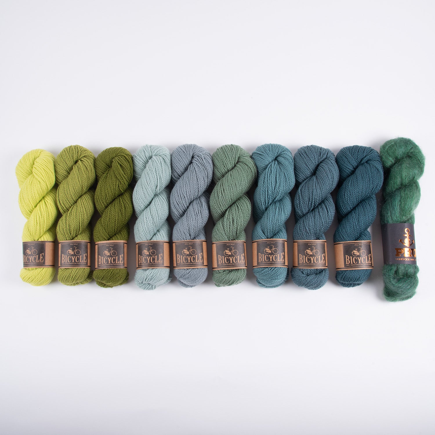 West Wool BABY AVOCADO TREE Merino wool Fingering Quick Kits