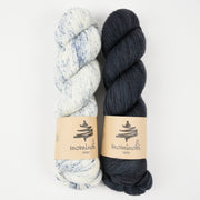 Mominoki Yarn BEAUTIFULLY BLUE Merino wool Polyamide Fingering Quick Kits