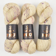 Punk Rock Unicorn SOUL DK - BERRY OATS Merino wool Nylon DK Sock beige Yarn