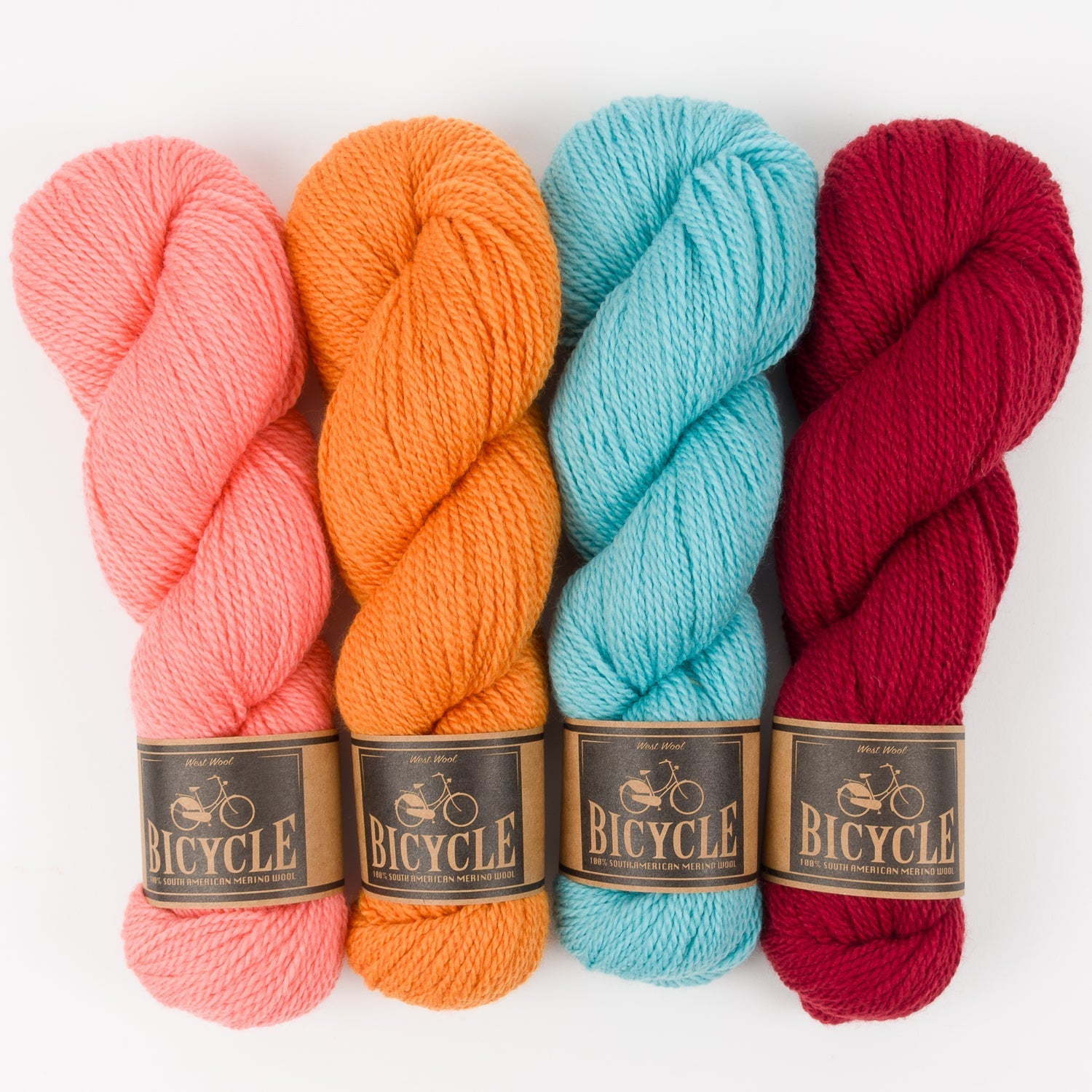West Wool TANGY MARINE Merino wool Fingering Quick Kits