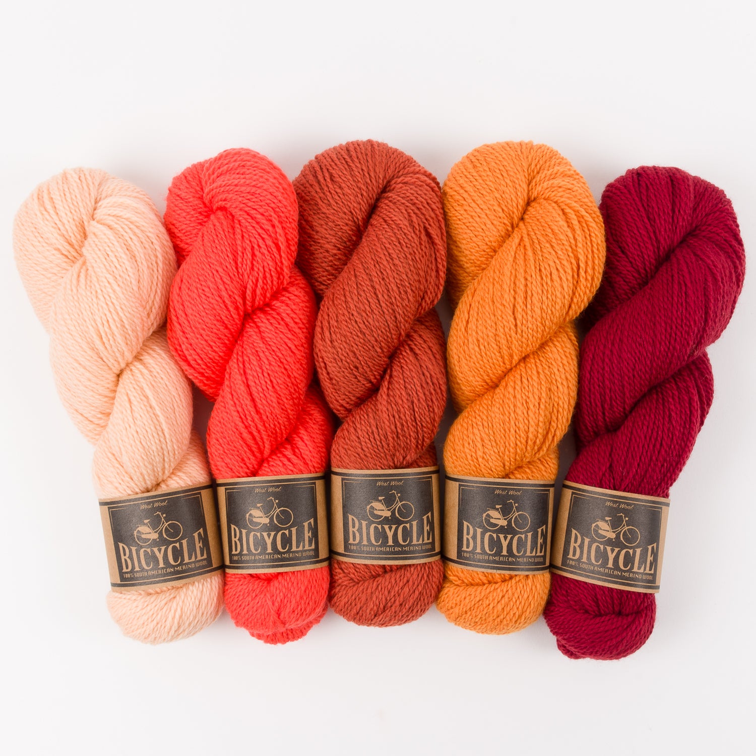 West Wool BERRY SHERBERT Merino wool Fingering Quick Kits