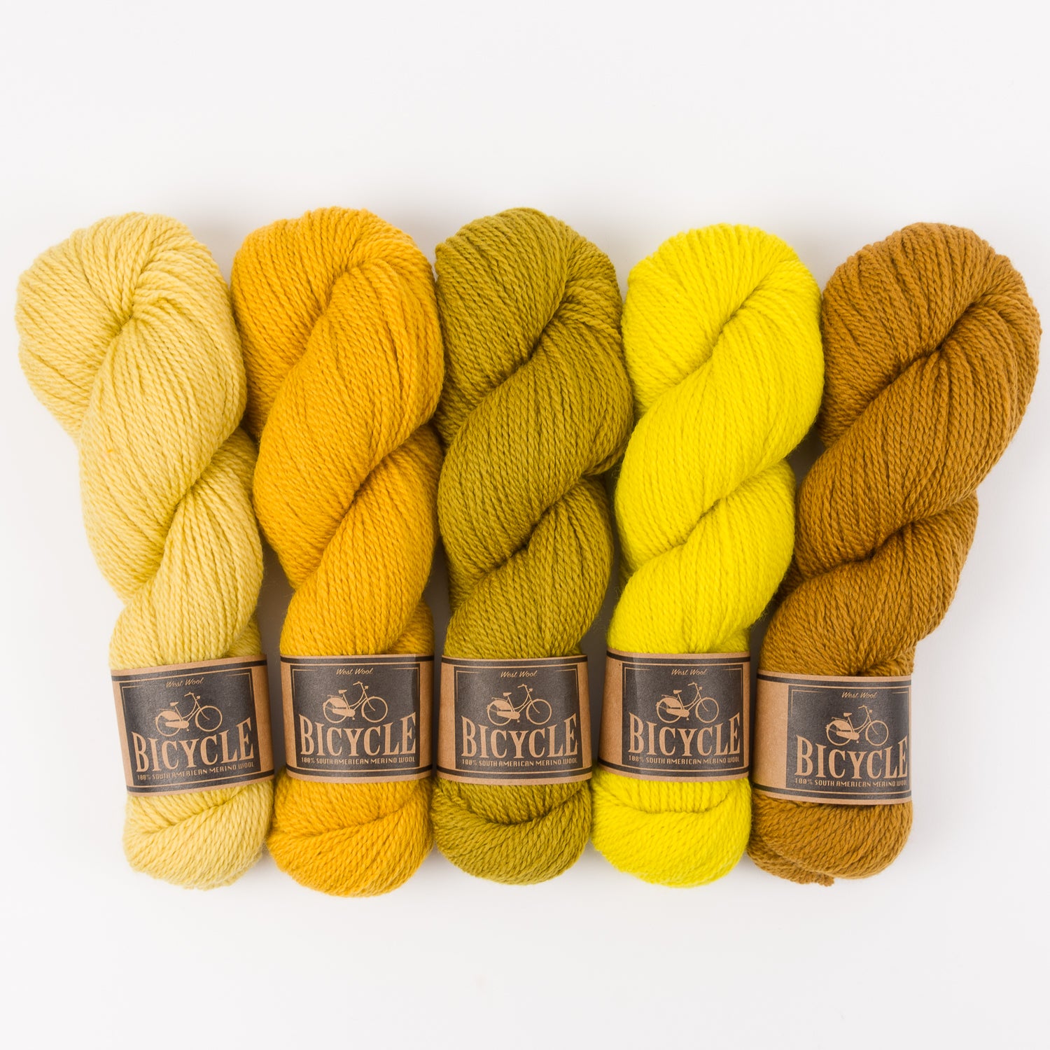 West Wool BIANCA BUTTERCUP Merino wool Fingering Quick Kits