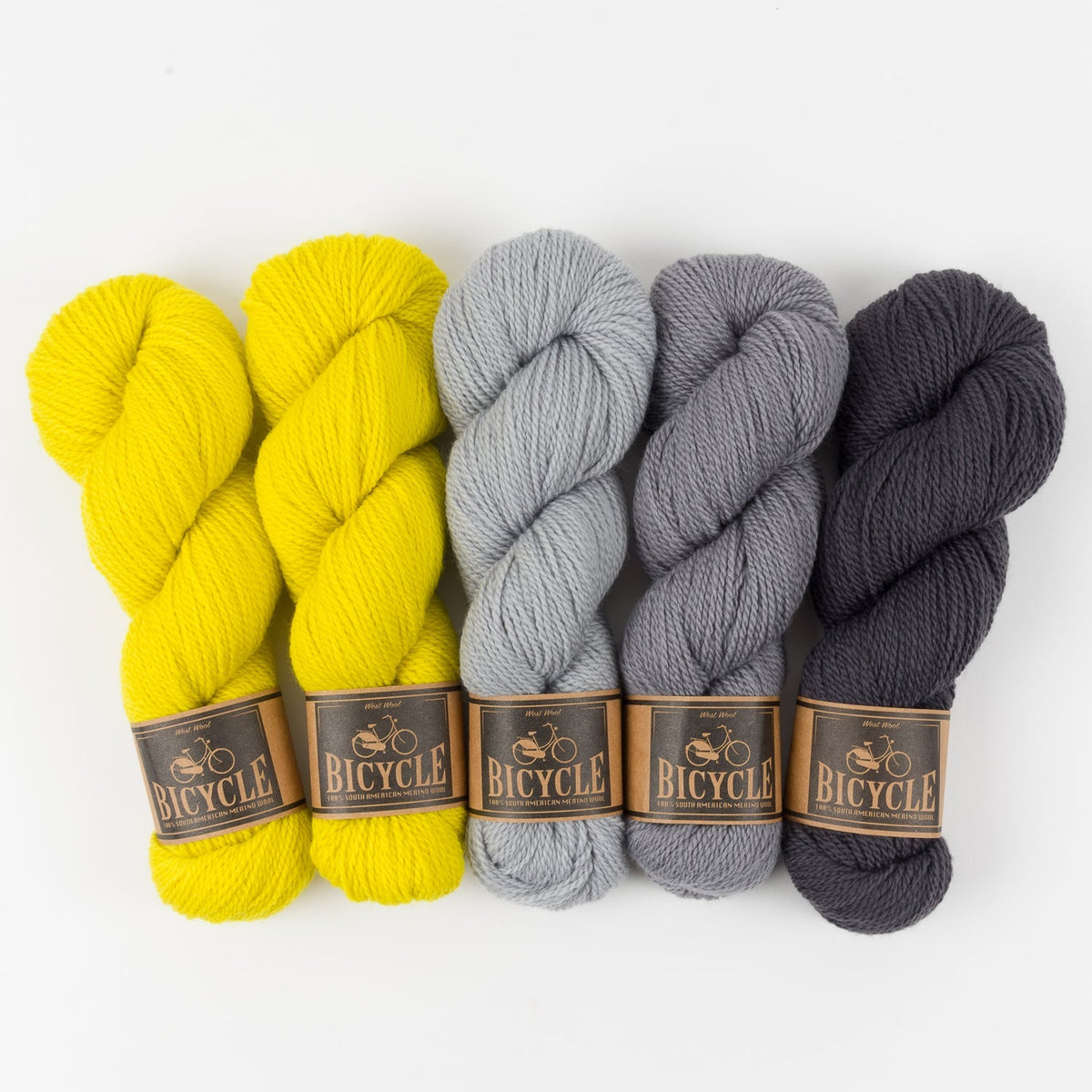 West Wool BIANCA IN THE SKY Merino wool Fingering Quick Kits