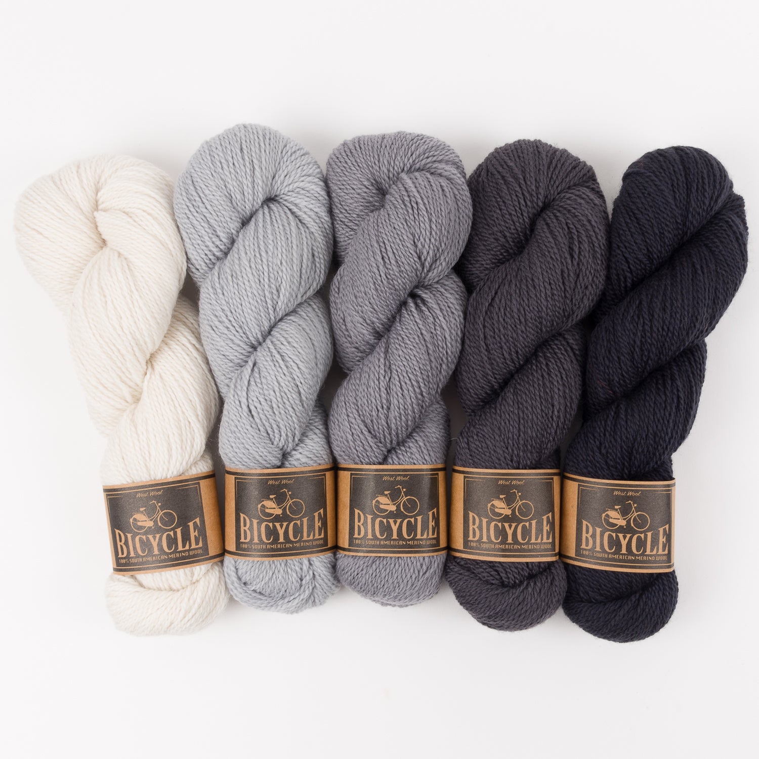 West Wool BIRCH MARINIÈRE Merino wool Fingering Quick Kits