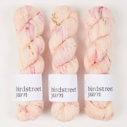 Birdstreet Yarn BIRDSTREET BFL - CAFÉ AU LAIT BFL Wool Blue Faced Leicester Nylon Fingering beige Yarn