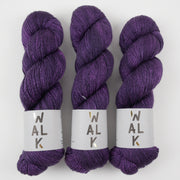 WALK Collection COTTAGE MERINO - BLUEBERRY JUICE Merino wool Fingering purple Yarn