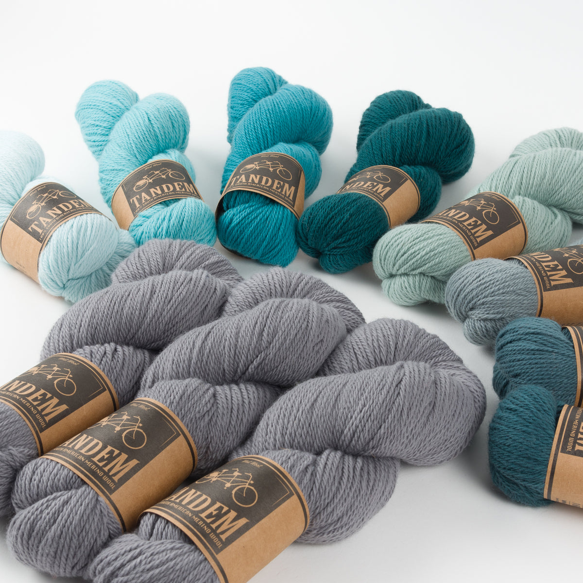 WESTKNITS KIT - TEAL BLANKET