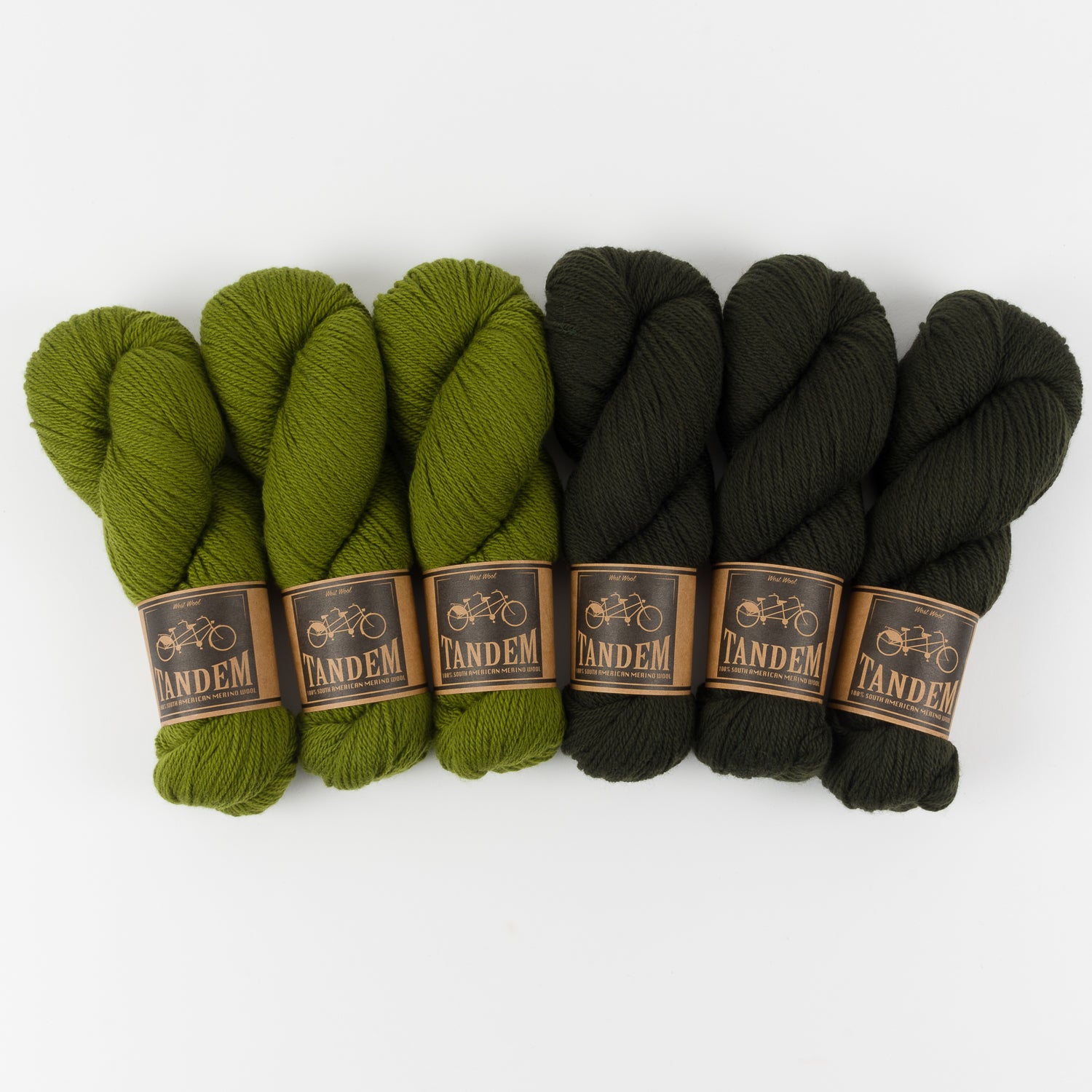 West Wool BOWL OF OLIVES Merino wool DK Quick Kits