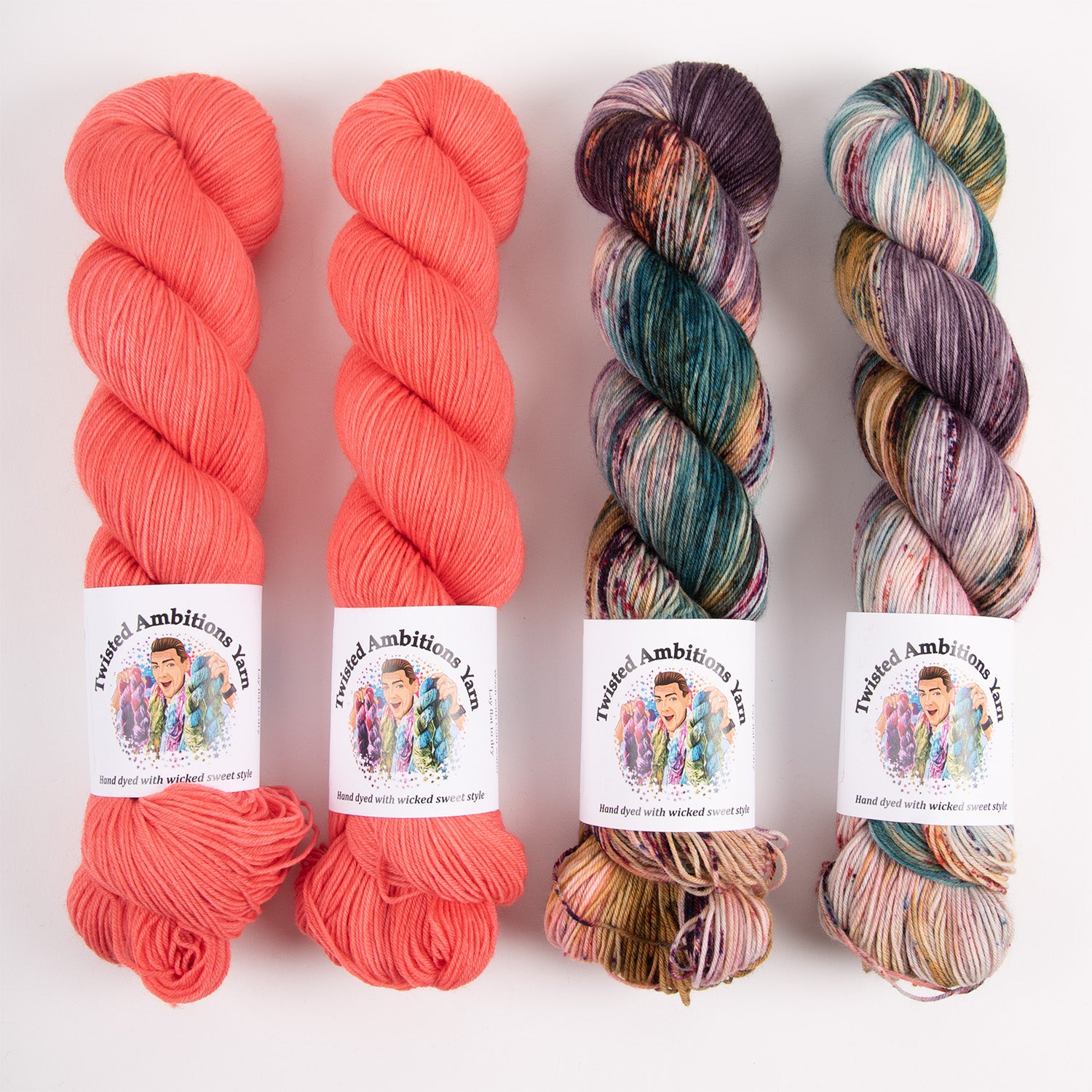 Twisted Ambitions BRAVE SONG Merino wool Nylon Fingering Quick Kits