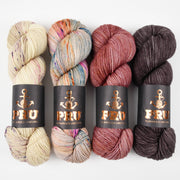Punk Rock Unicorn BREAKFAST IN THE BOUDOIR Merino wool Nylon Fingering Quick Kits
