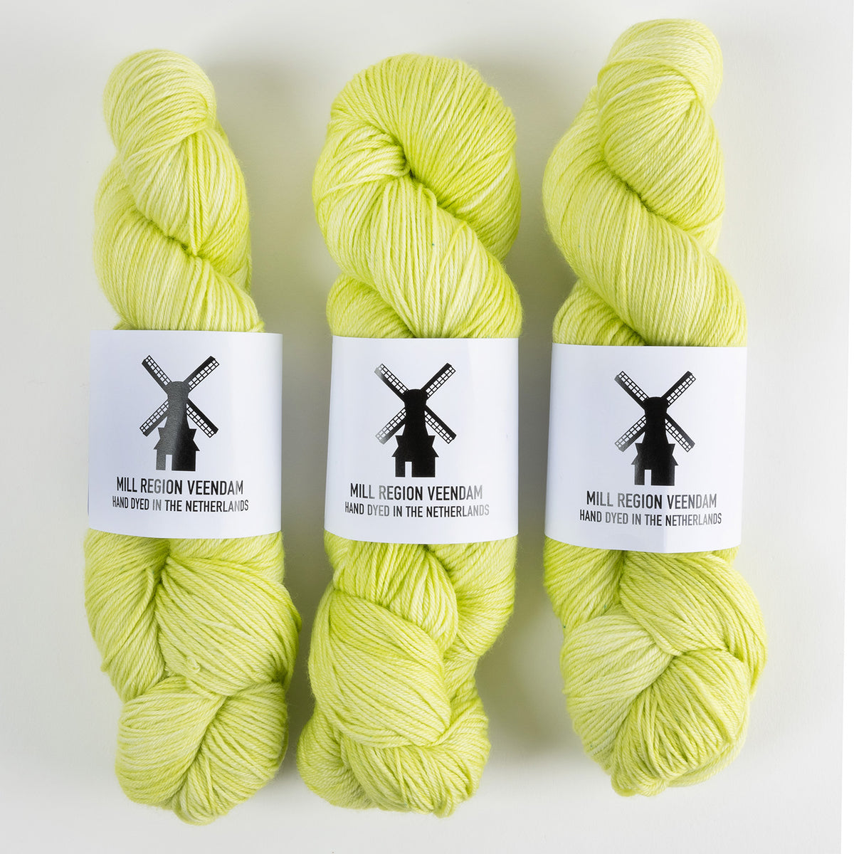 Bresni's Wool BRESNI'S MERINO - AMELAND Merino wool Nylon Fingering green Yarn