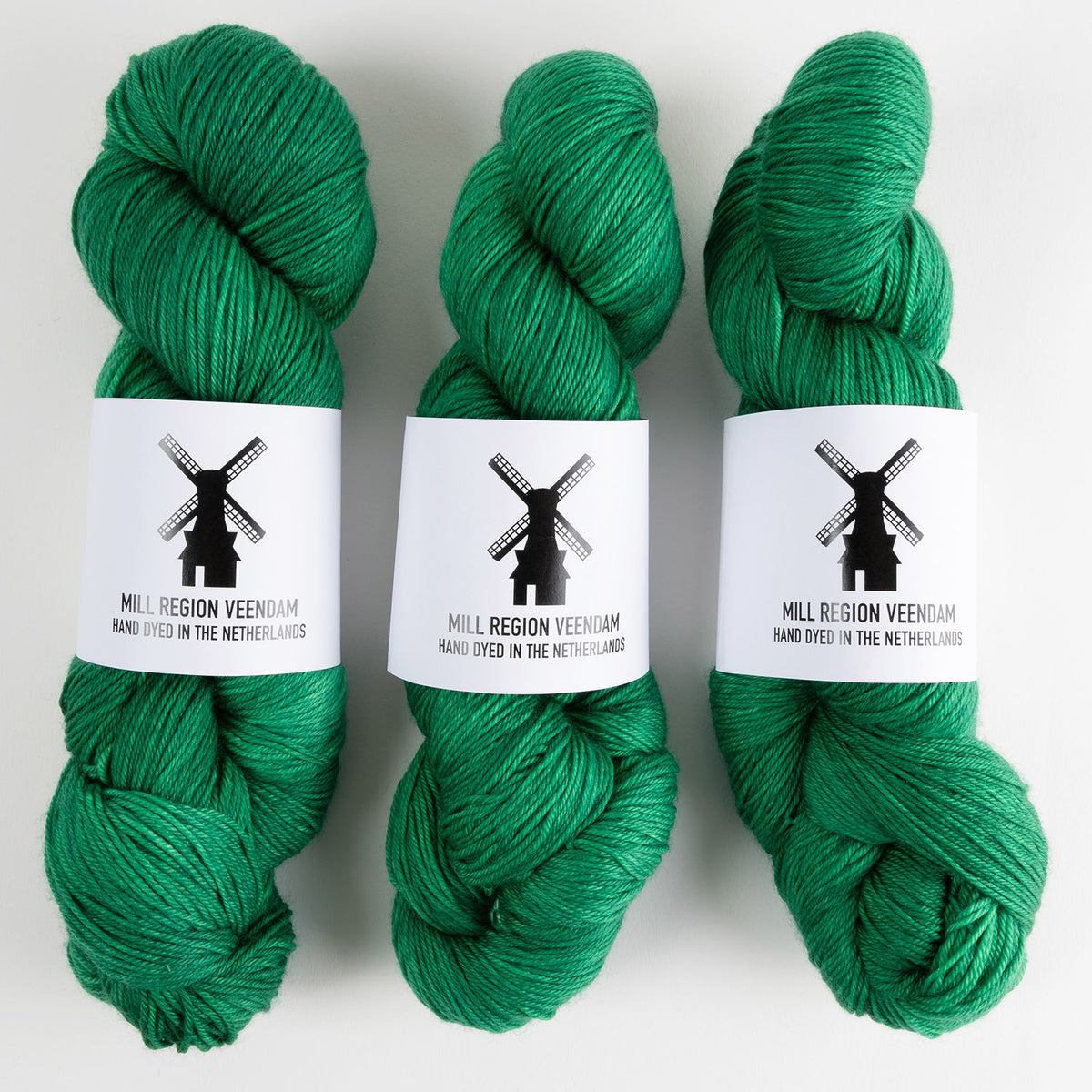 Bresni's Wool BRESNI'S MERINO - APPELBOOM Merino wool Nylon Fingering green Yarn